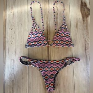 Acacia Swimwear- Santori Top Size: S, Axel Bottoms Size: M.